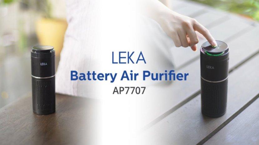 Review LEKA AP7707 Battery Air Purifier, Pilihan Tepat untuk Murnikan Udara di Ruangan