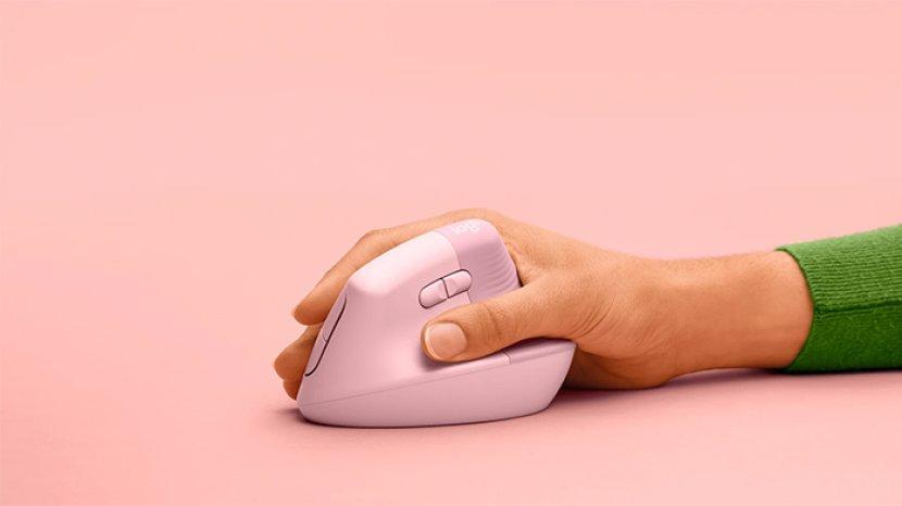 logitech Lift Vertical Ergonomic Mouse, Desain Unik Nyaman Dipakai Berjam-jam