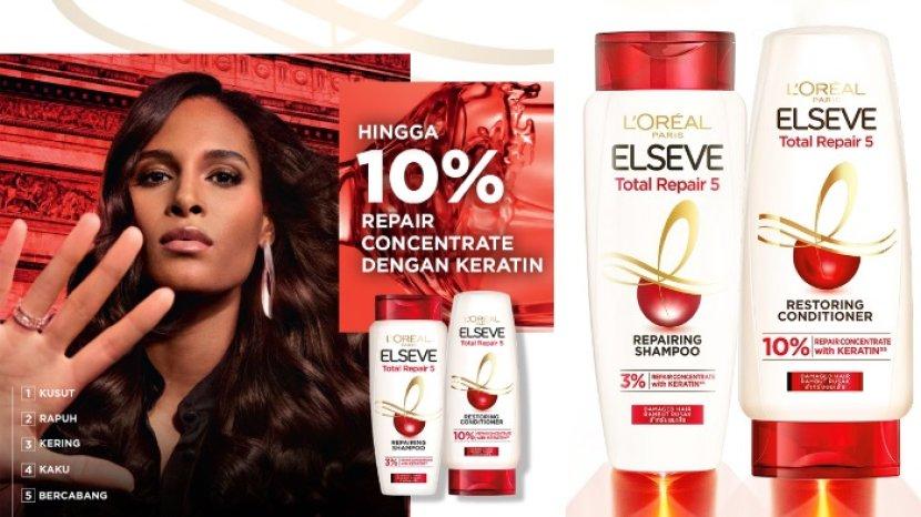 Review LOREAL PARIS Elseve Total Repair 5 Conditioner, Perbaiki Rambut Kering dan Rusak