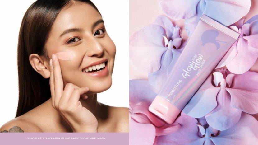 Review luxcrime X Awkarin Glow Baby Glow Mud Mask, Hempas Komedo dan Kulit Kusam