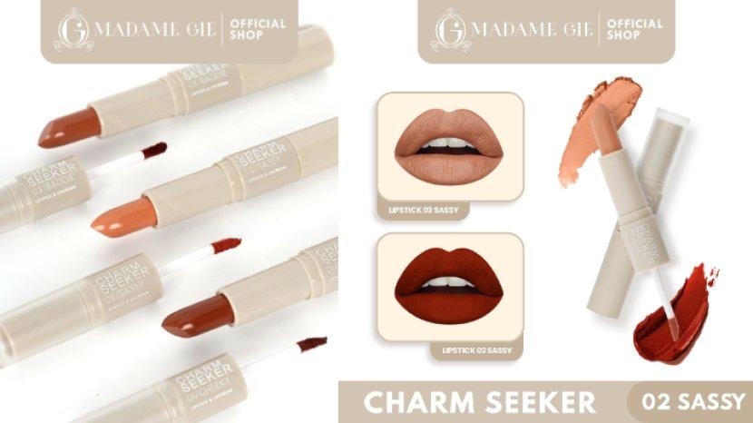 Review MADAME GIE Charmseeker 2in1 Ombre, Solusi Buat Kamu yang Suka Ombre Lip