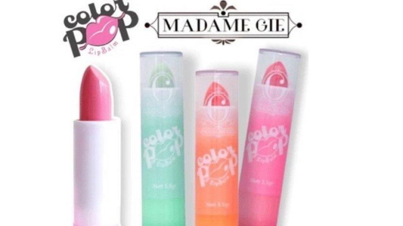 Review MADAME GIE Color Pop Lip Balm yang Memberikan Sensasi Segar dan Lembut pada Bibir