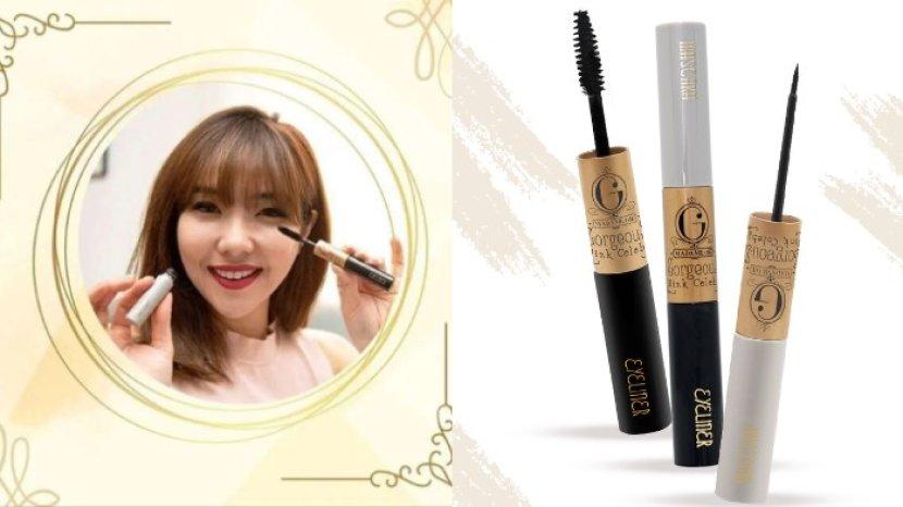 Review MADAME GIE Gorgeous Wink Celebs Mascara Eyeliner, Bikin Mata Indah ala Gisella Anastasia