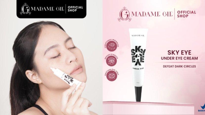 Review MADAME GIE Sky Eye Under Eye Cream, Hempas Masalah Dark Circle yang Mengganggu
