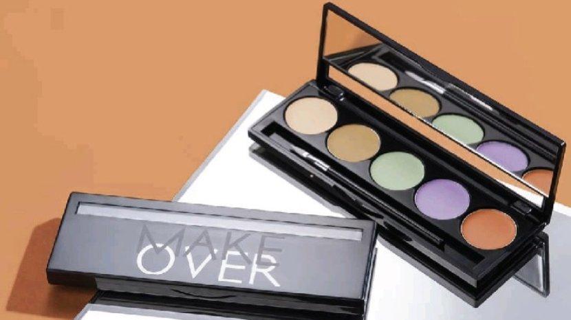Review MAKE OVER Camouflage Cream Face Concealer Pallete, Punya 5 Pilihan Warna yang Menarik