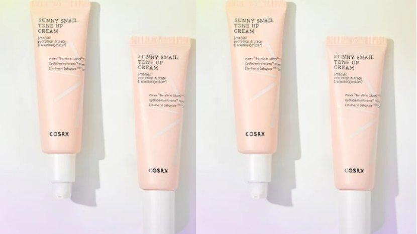 Review COSRX Sunny Snail Tone Up Cream, Make Up 3 in 1 yang Mampu Menutrisi Kulit