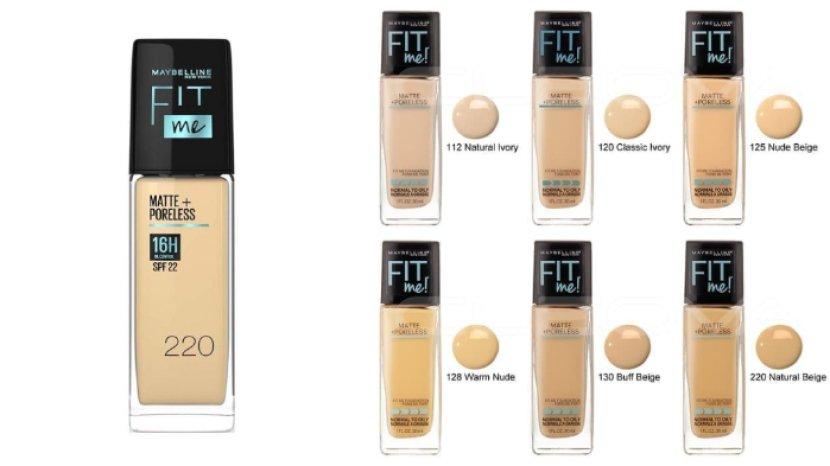 Review Maybelline Fit Me! Matte + Poreless Foundation, Alas Bedak yang Ada SPF dan Tahan 16 Jam