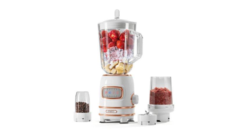 Review Mecoo Most Aesthetic 4in1 Ice Crusher Blender, Paket Lengkap Hasil 80 Persen Lebih Halus