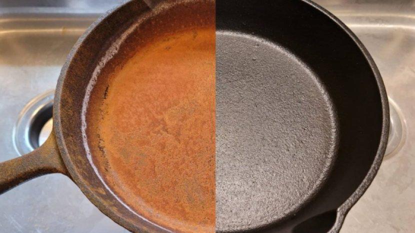 Campurkan 3 Bahan Alami Ini untuk Hilangkan Karat pada Peralatan Dapur, Kinclong Seperti Baru Lagi