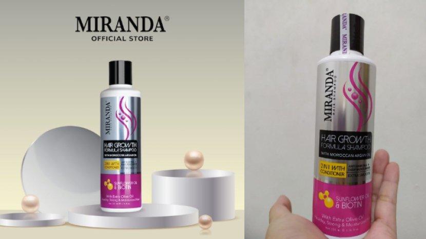 Review MIRANDA Hair Growth Biotin Shampoo, Solusi Tepat untuk Perawatan Rambut Rontok