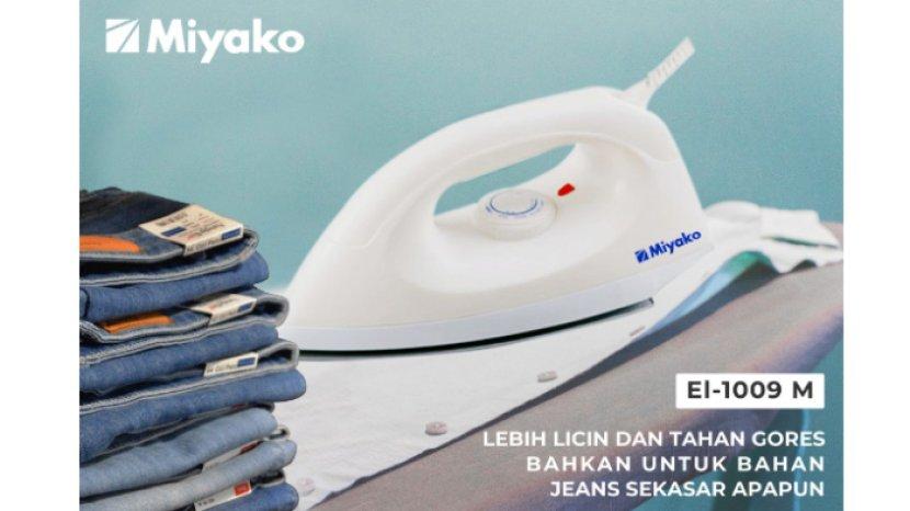 Review Miyako Setrika EI-1009 M, Ceramic Coating Buat Baju Lebih Licin