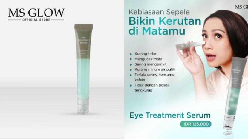 Review MS GLOW Eye Treatment Serum, Bebas Mata Panda ala Nagita Slavina 