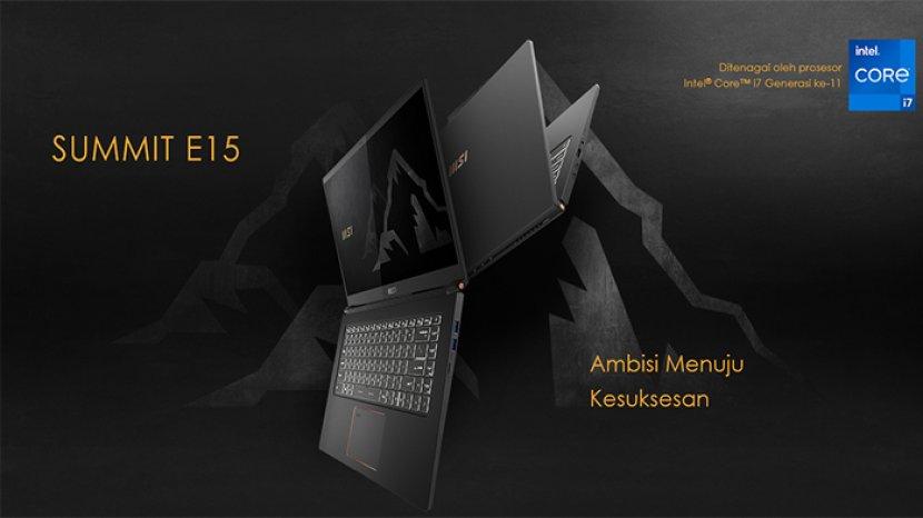 MSI Summit E15, Laptop Bisnis Touchscreen yang Serba Bisa