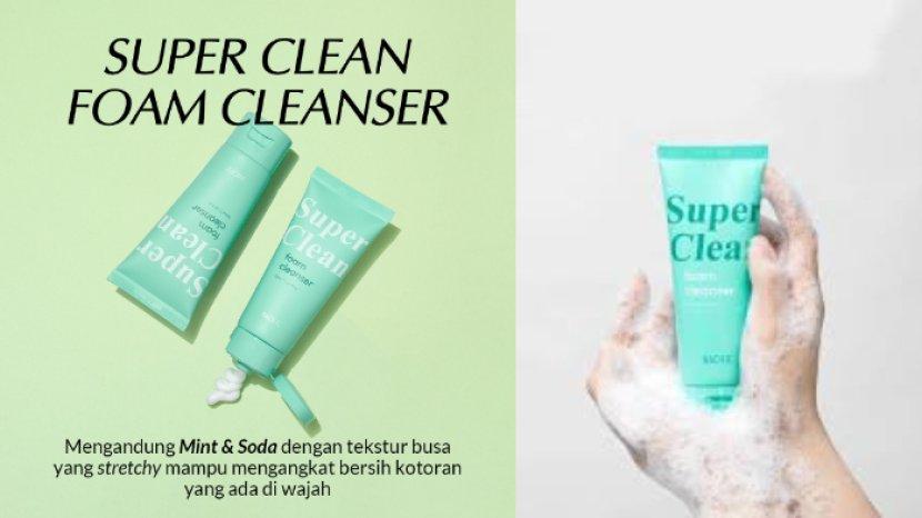 Review NACIFIC Super Clean Foam Cleanser, Kandungan 3 in 1 Ampuh Bersihkan Wajah Menyeluruh