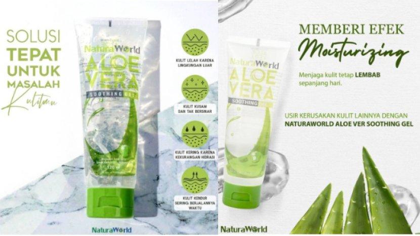 Review NaturaWorld Aloe Vera Soothing Gel, Pelembap Multifungsi untuk Beragam Permasalahan Kulit