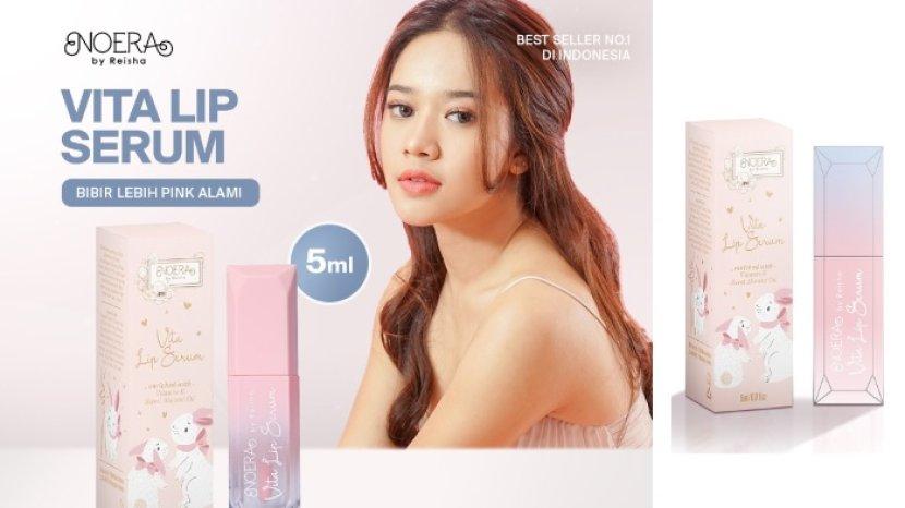 Review Noera Vita Lip Serum, Hadir dengan Vitamin E dan Sweet Almond Oil