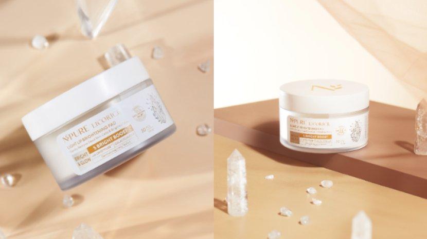 Review NPURE Licorice Light Up Brightening Pad, Kapas Eksfoliasi Ampuh Angkat Kulit Mati