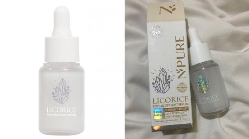 Review NPURE Licorice Potion of Light Serum, Bantu Pudarkan Noda Hitam Membandel