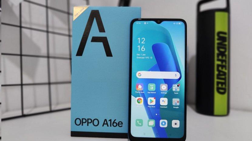 oppo A16e, HP Rp 1 Jutaan dengan Kapasitas Baterai Besar