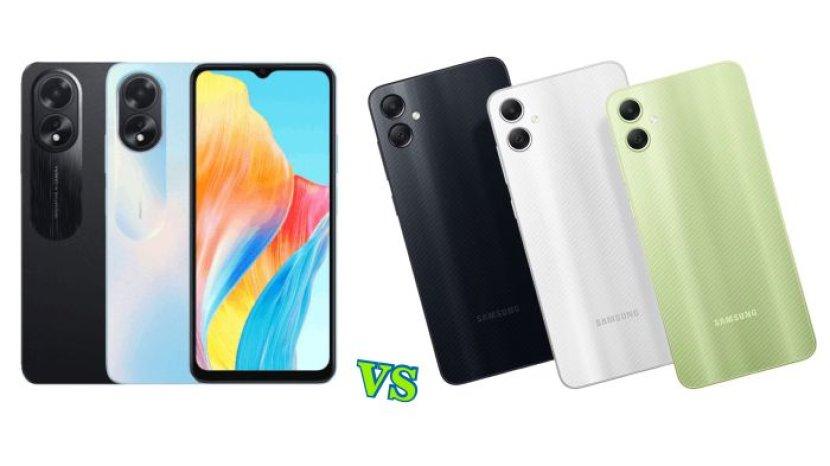 Adu Spesifikasi OPPO A18 vs SAMSUNG Galaxy A05, Mana yang Unggul?