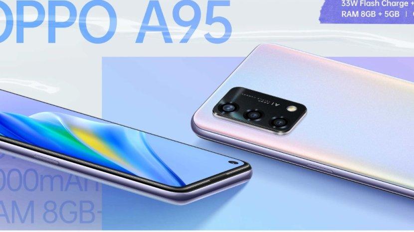 Review oppo A95, Ponsel Rp 3 Jutaan dengan Sertifikasi IPX4 dan Layar AMOLED Full HD+