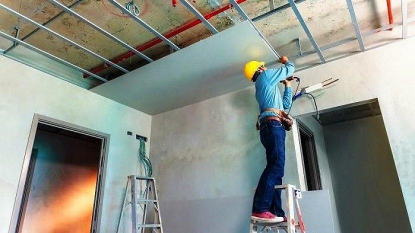 Supaya Tak Retak dan Pecah, Begini Cara Memaku Gypsum untuk Plafon Rumah