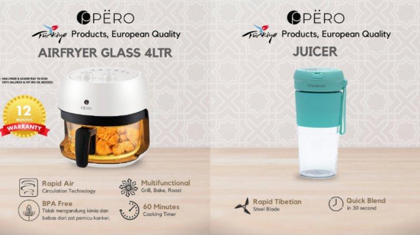 7 Rekomendasi Peralatan Dapur dari PERO, Ada Frypan Hingga Air Fryer Andal