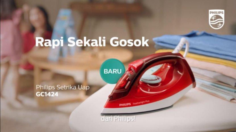 Review PHILIPS GC1424 Featherlight, Solusi Pakaian Halus Tanpa Menguras Waktu dan Tenaga