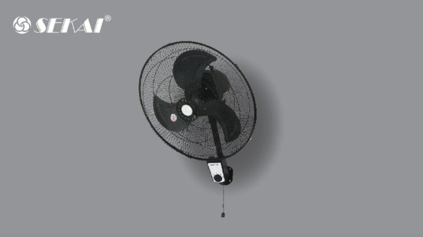 SEKAI HWN-1857 PO, Kipas Angin Dinding Handal untuk Hunian Mungil
