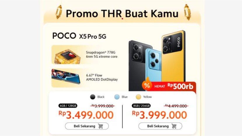 5 Rekomendasi HP Xiaomi Diskon Sampai Rp 500 Ribu, Cocok untuk Habiskan Uang THR