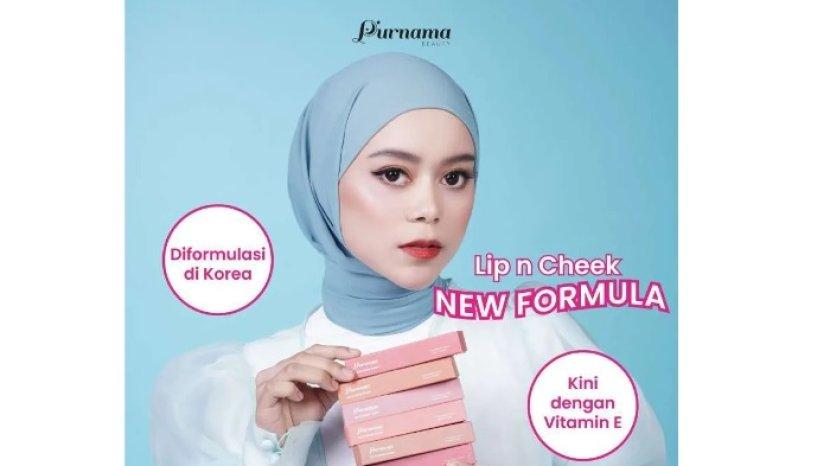 Lip Cream Sekaligus Blush On, Simak Review Purnama Beauty Lip and Cheek by Lesti Kejora