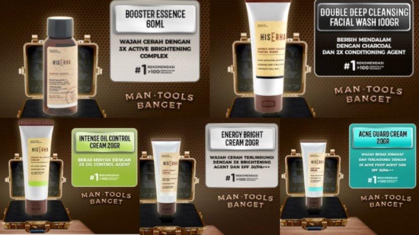 5 Rekomendasi Skincare Pria dari HIS ERHA yang Bikin Kamu Ganteng Maksimal