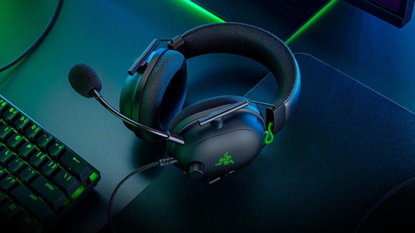Headset Gaming Wireless RAZER Blackshark V2, Ringan dan Kedap Suara