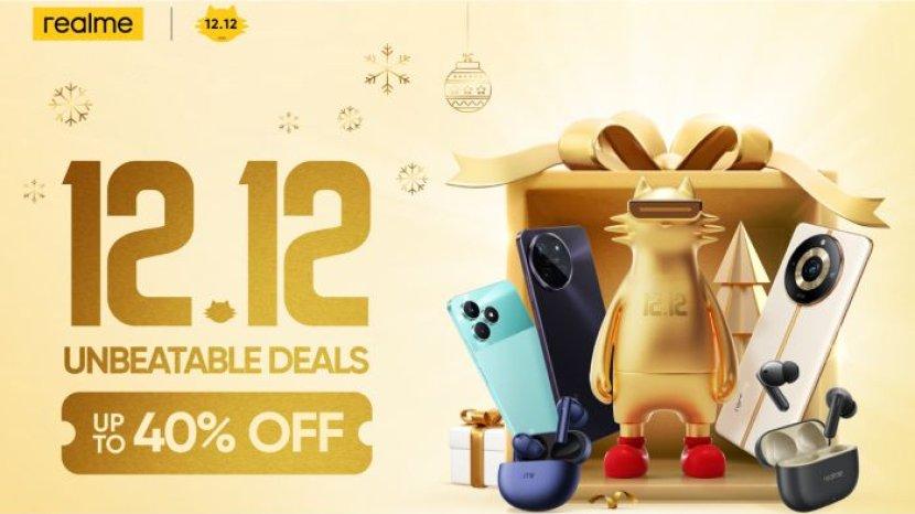 5 Rekomendasi HP realme Diskon hingga Rp 2,7 Juta Spesial 12.12 Unbeatable Deals