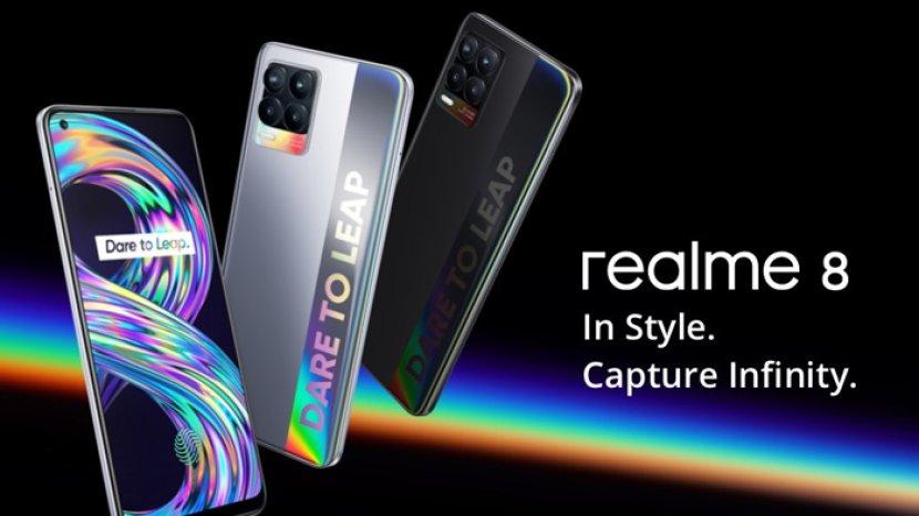realme 8, HP Murah dengan Layar Super AMOLED