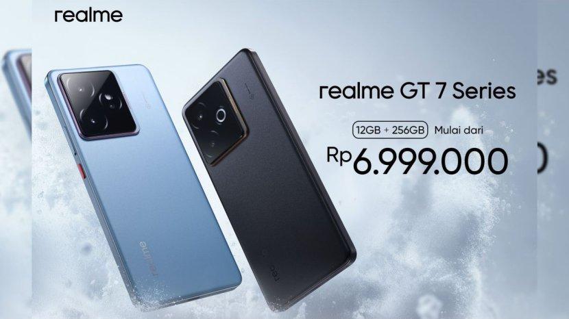 realme GT 7 dan GT 7T Resmi di Indonesia, Penjualan Perdana 6 Juni 2025 Mulai Rp 6 Jutaan