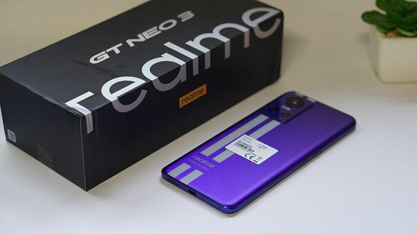 realme GT NEO 3, Ngecas Tercepat Se-Indonesia 150W, 0-50% Hanya 5 menit