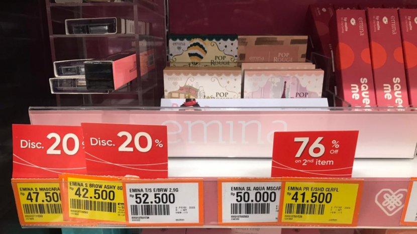 Rekomendasi 4 Produk Emina di Guardian Solo Paragon, Diskon Hingga 75 Persen