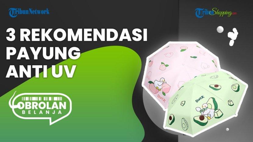Payung Lipat ANTI UV yang Cocok Dipakai saat Cuaca Panas atau Hujan