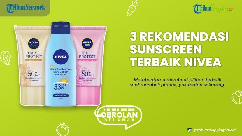 3 Rekomendasi Sunscreen SPF Terbaik, Cegah Kulit TERBAKAR saat Aktivitas di Luar Ruangan