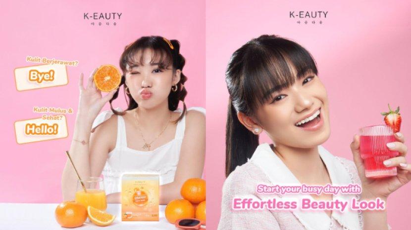 Review K-EAUTY Collagen Drink untuk Kulitmu Cerah dan Glowing, Hadir dengan 2 Rasa