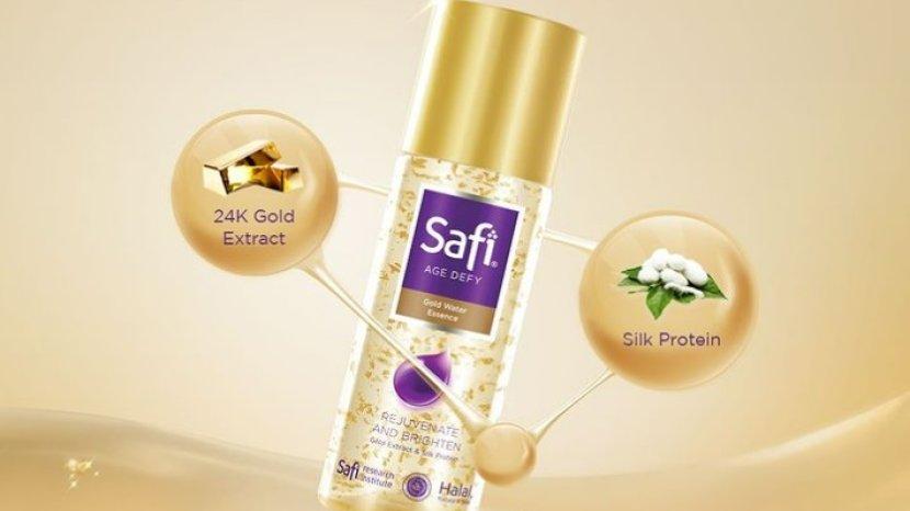 Kulit Glowing Awet Muda dengan Safi Age Defy Anti Aging Gold Water Essence, Ini Review Lengkapnya