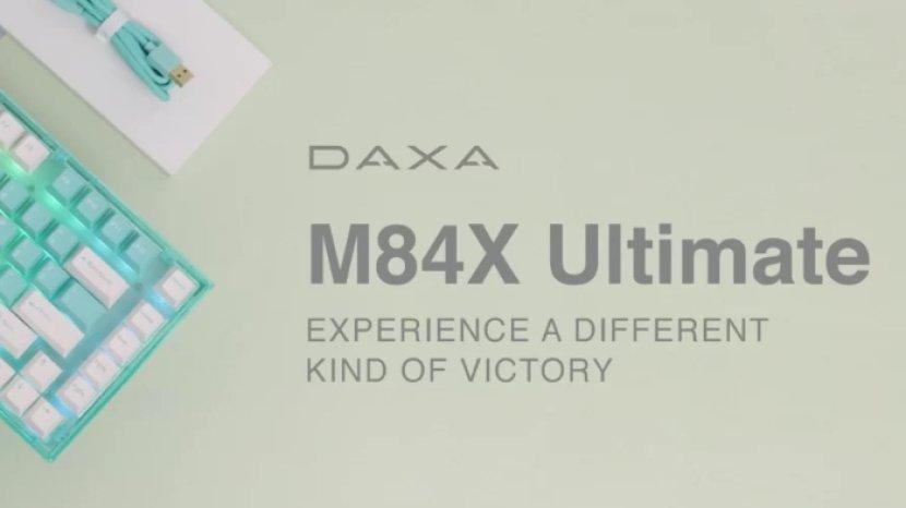 Review REXUS DAXA M84X Ultimate, Keyboard Mechanical dengan Case Transparan
