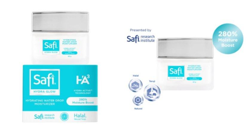 Review Safi Hydra Glow Hydrating Water Drop Moisturizer, Pelembap Halal untuk Rawat Wajahmu