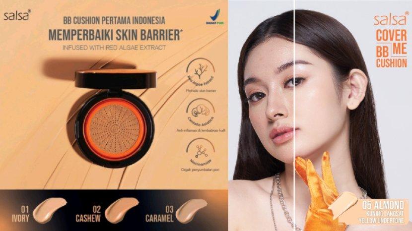 Review salsa Cover Me BB Cushion, Murah Meriah, Cocok Digunakan untuk Ngampus