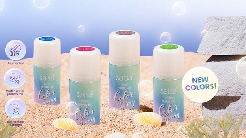Review Salsa Instant Mermaid Hair Color Spray, Tampil Keren dengan Warna Rambut Colorful
