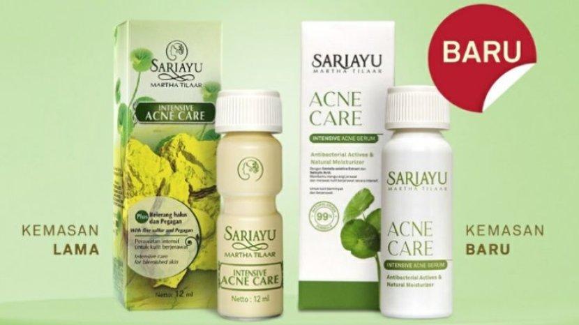 Review SARIAYU Acne Care Intensive Acne Serum, Gercep Atasi Masalah Jerawat
