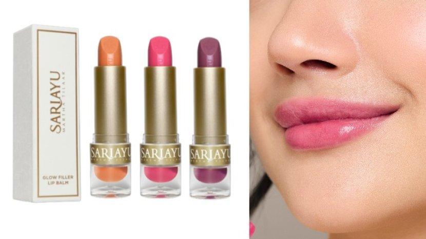 Review SARIAYU Glow Filler Lip Balm, Lip Care Terbaru yang Ampuh Melembapkan dan Bikin Bibir Plumpy