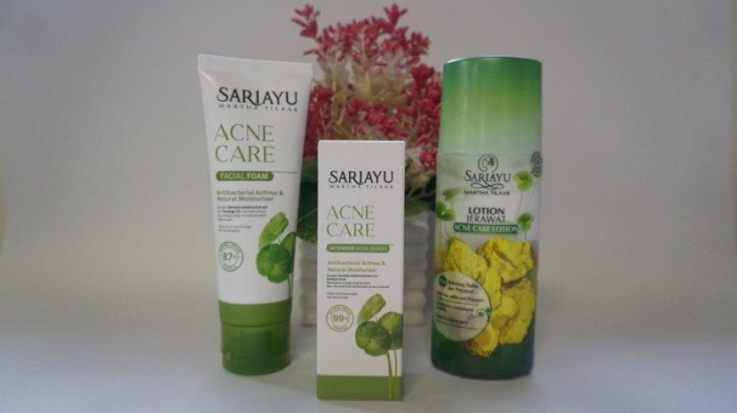 3 Produk Unggulan SARIAYU Acne Care yang Ampuh Basmi Jerawat di Wajah