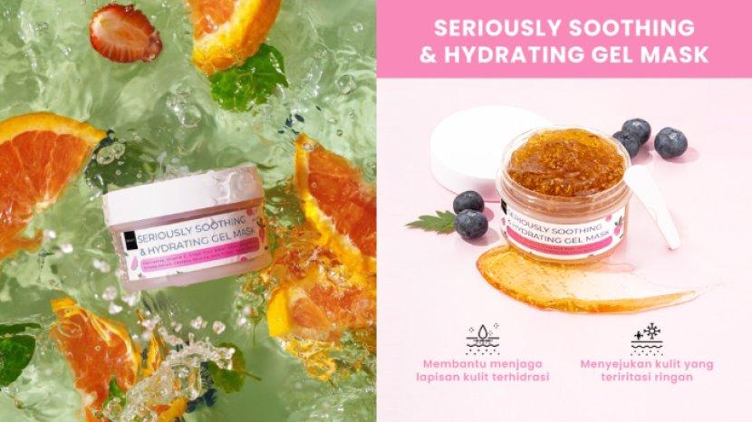 Review SCARLETT Whitening Seriously Soothing & Hydrating Gel Mask, Masker Wajah untuk Kulit Kering